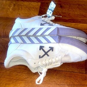 “White Lavender” Off White Vulc Lows